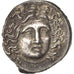Coin, Caria, Rhodes (II-I century BC), Helios, Drachm, MS(63), Silver