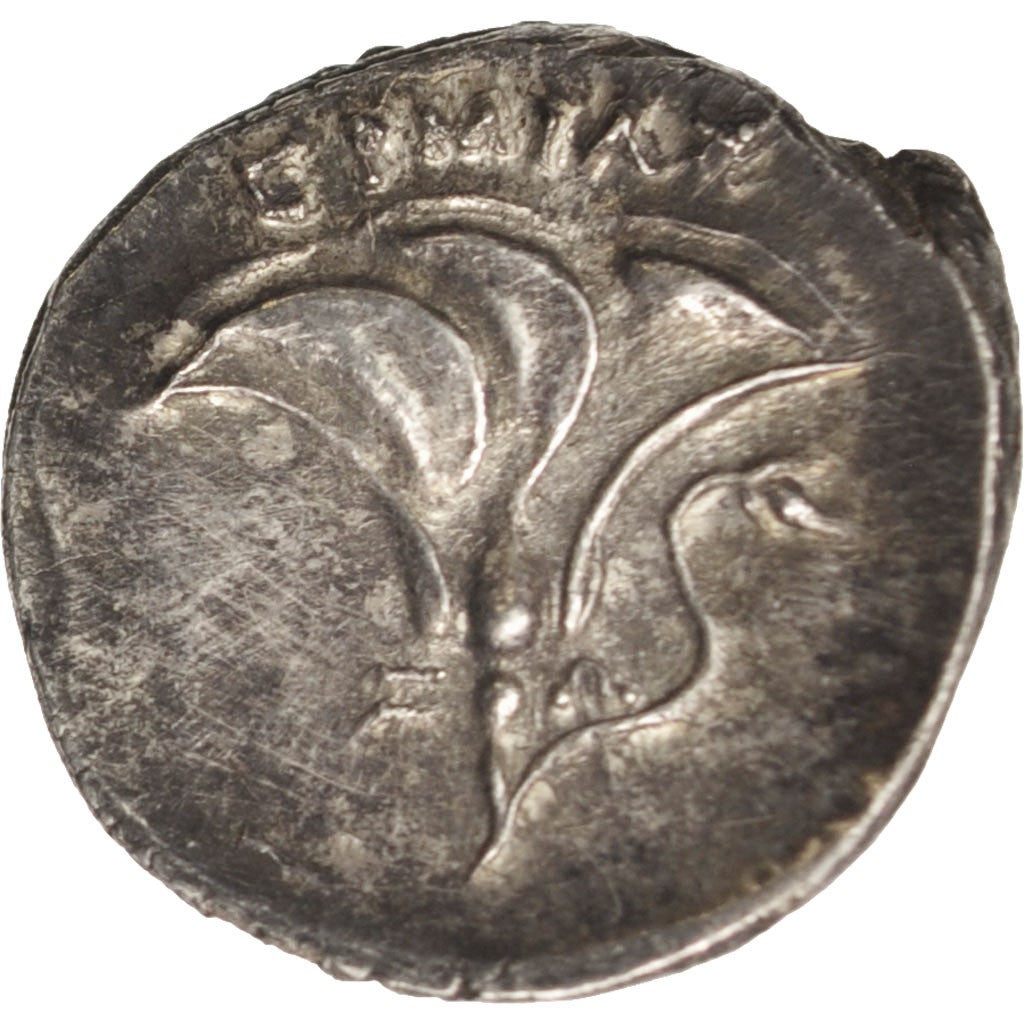 Coin, Caria, Rhodes (II-I century BC), Helios, Drachm, MS(63), Silver