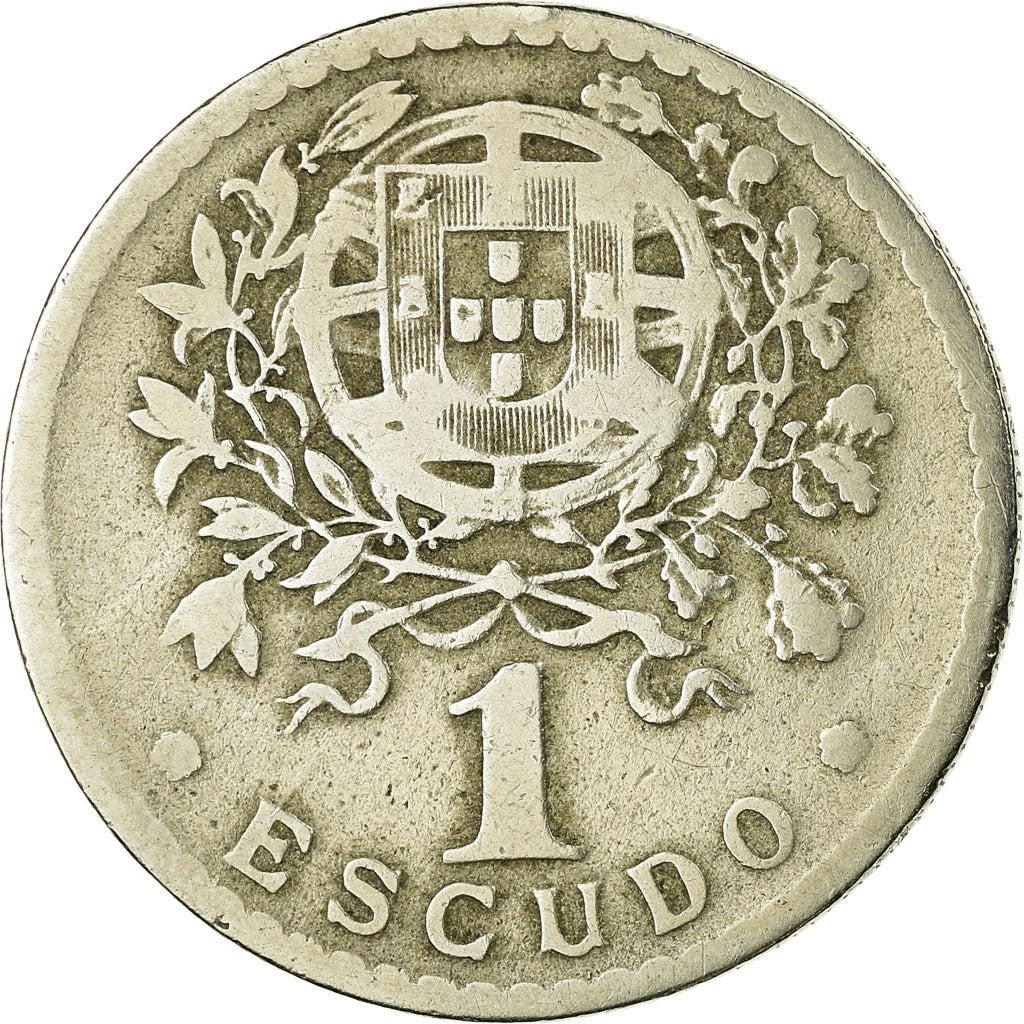 Moneda, Portugal, Escudo, 1930, BC+, Cobre - níquel, KM:578
