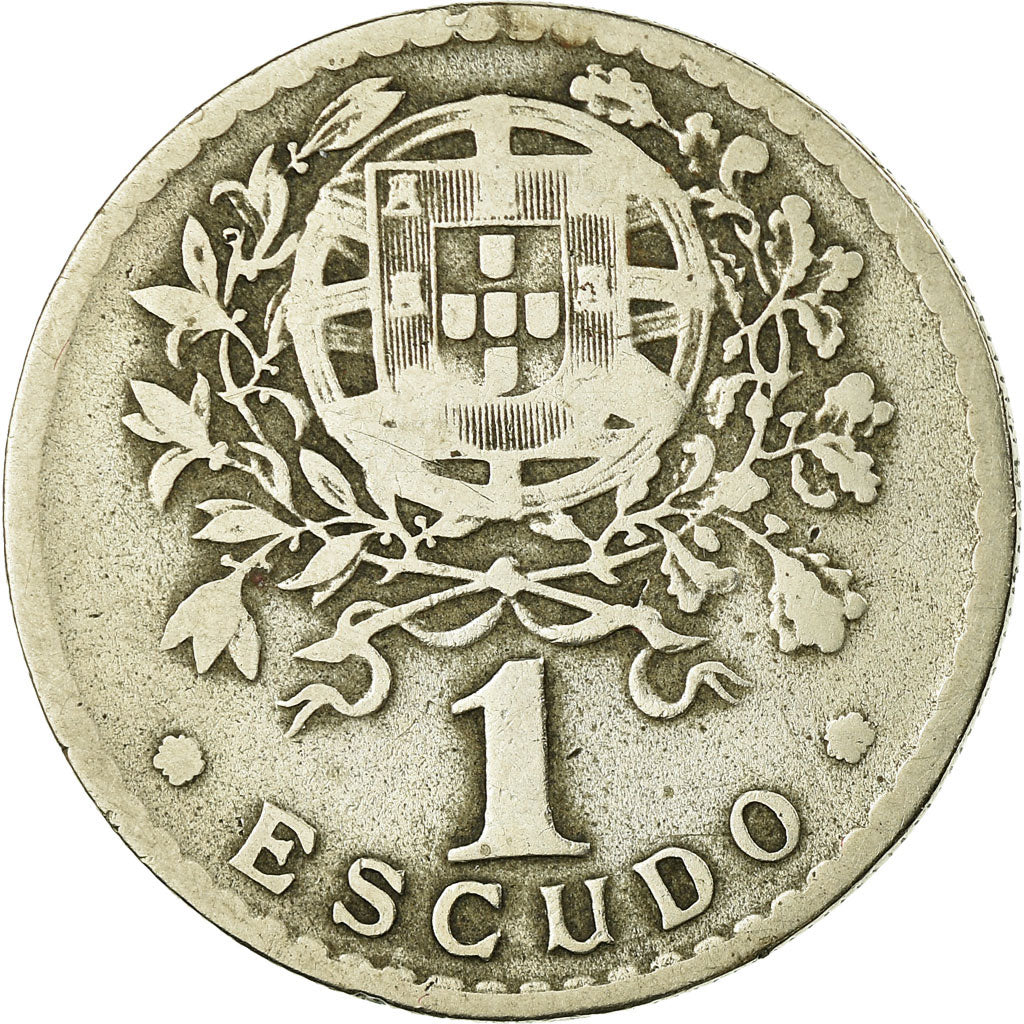 Moeda, Portugal, Escudo, 1935, Rara, VF(30-35), Cobre-níquel, KM:578
