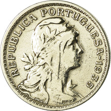 Coin, Portugal, 50 Centavos, 1935, VF(30-35), Copper-nickel, KM:577