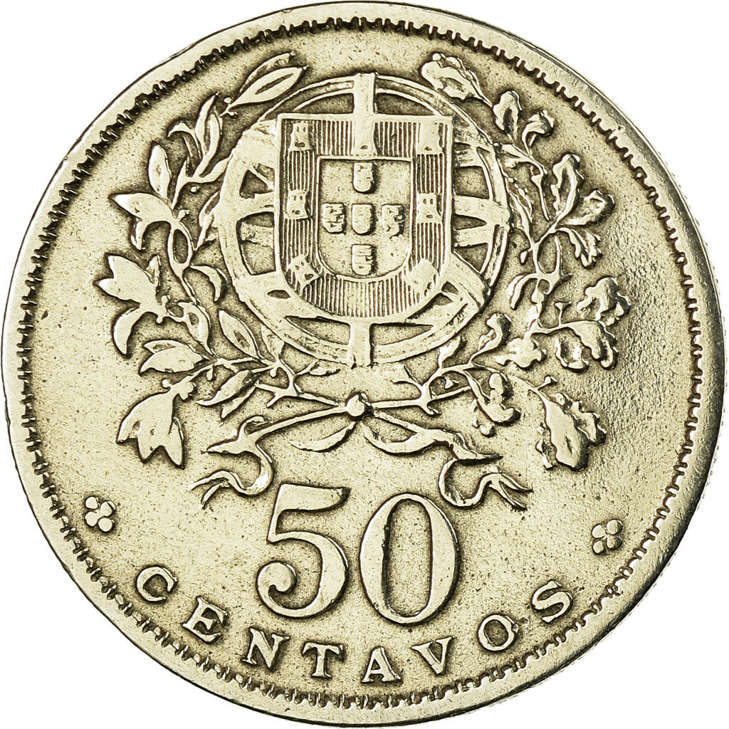 Coin, Portugal, 50 Centavos, 1935, VF(30-35), Copper-nickel, KM:577
