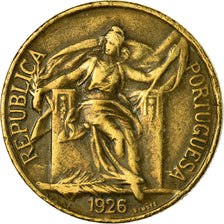 Coin, Portugal, Escudo, 1926, VF(30-35), Aluminum-Bronze, KM:576