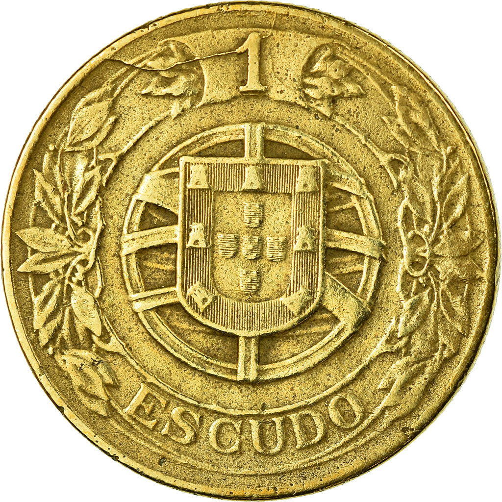 Coin, Portugal, Escudo, 1924, VF(30-35), Aluminum-Bronze, KM:576
