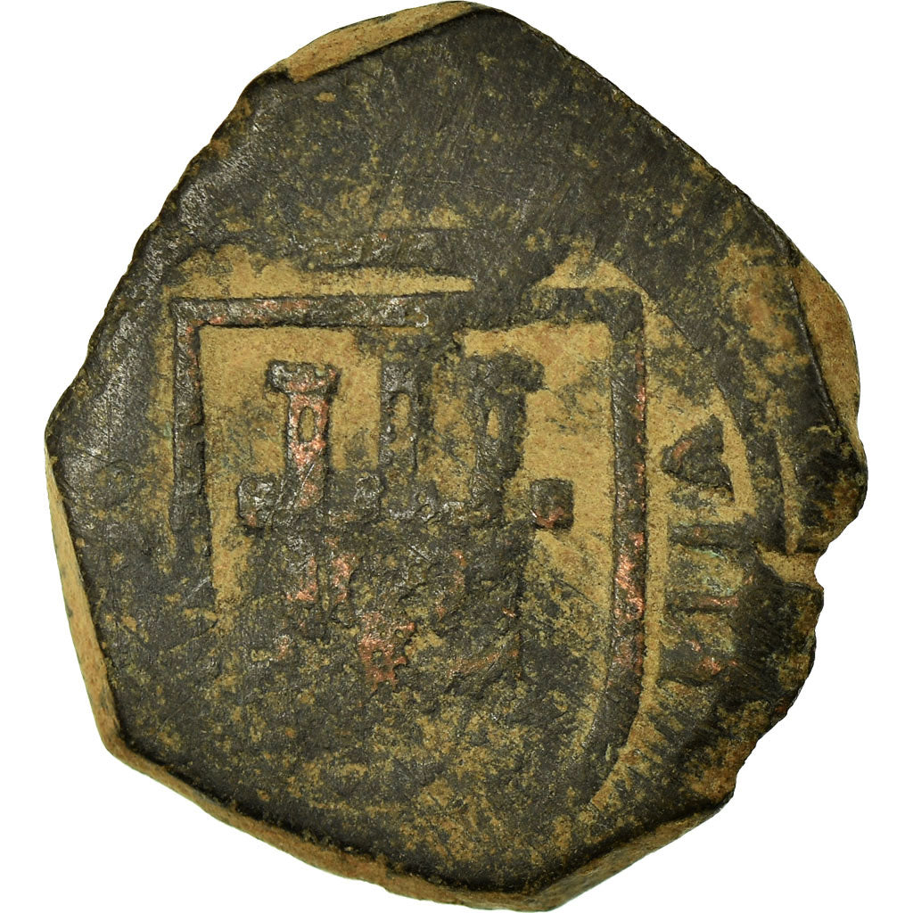 Coin, Spain, Philip III, 8 Maravedis, 1605, Toledo, VF(20-25), Bronze, KM:9.6