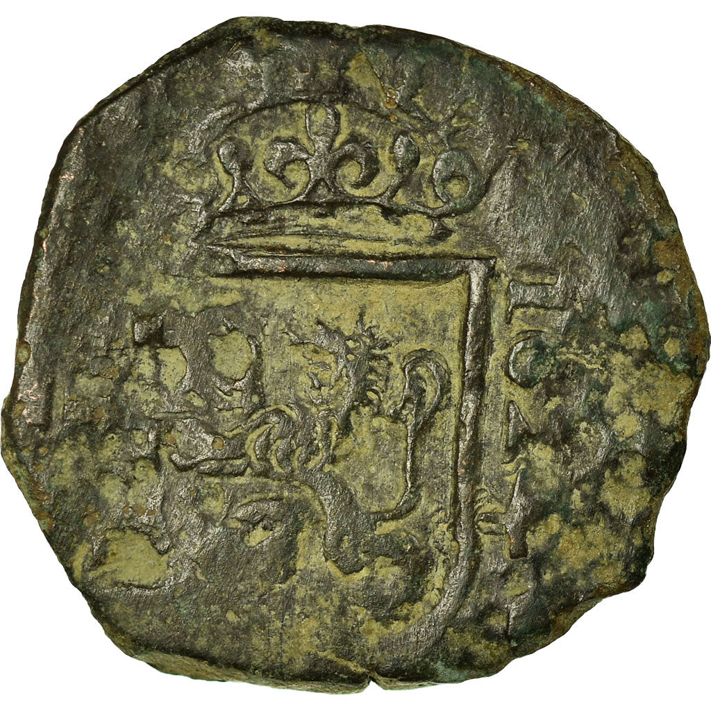 Monnaie, Espagne, Philip III, 8 Maravedis, 1621, Madrid, TB+, Bronze, KM:9.4
