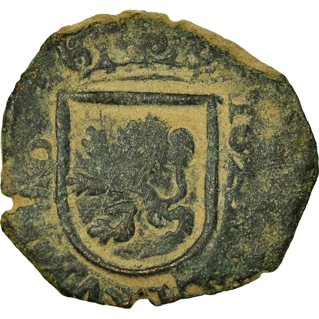 Monnaie, Espagne, Philippe IV, 8 Maravedis, 1625, Madrid, TB+, Bronze, KM:10.4