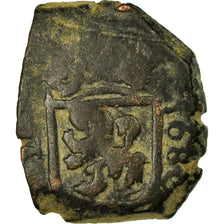 Coin, Spain, Charles II, 2 Maravedis, 1681, Valladolid, VF(30-35), Bronze