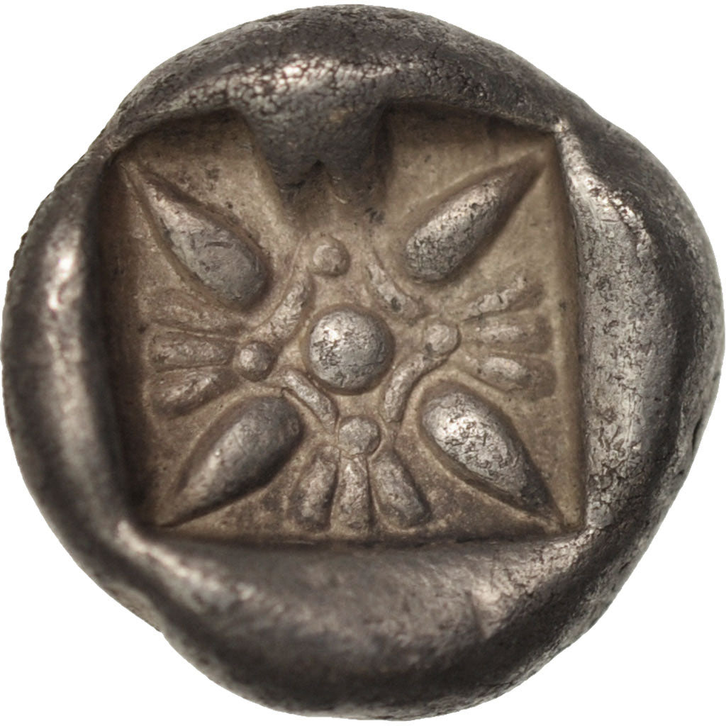 Coin, Ionia, Miletos, Obol, 510-494 BC, Miletos, VF(30-35), Silver