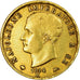 Moneta, DEPARTAMENTY WŁOSKIE, KINGDOM OF NAPOLEON, Napoleon I, 40 Lire, 1814