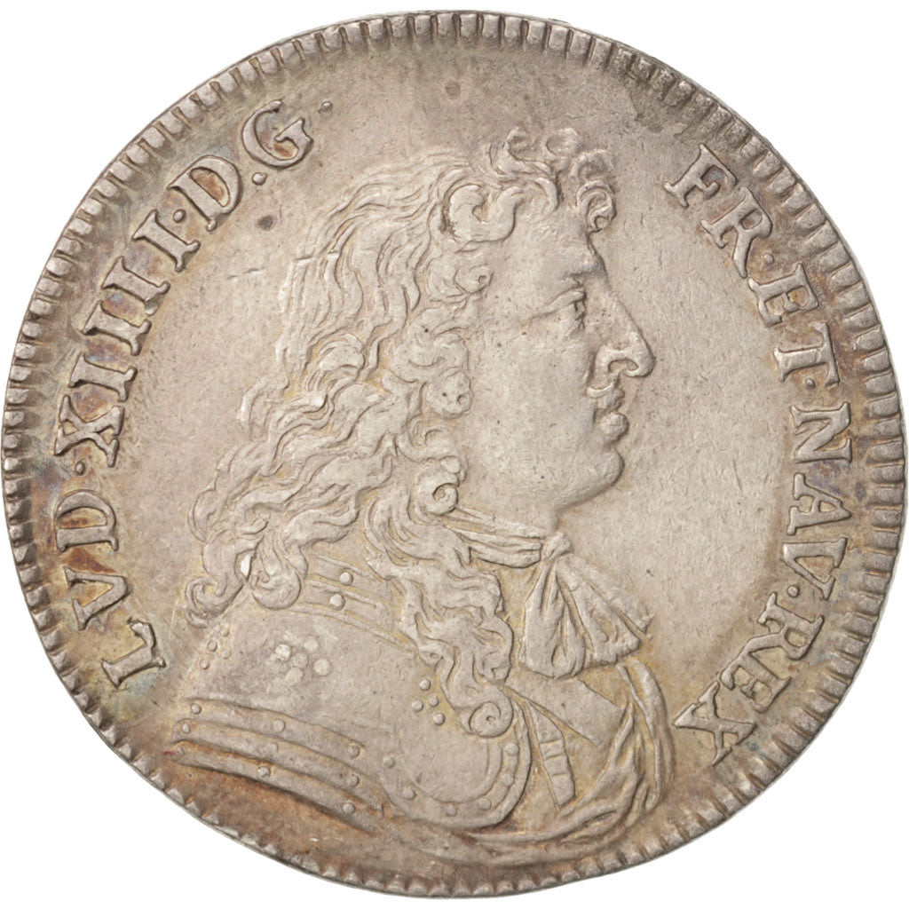 France, Token, Royal, Louis XIV, 1671, Argent, Feuardent:12637