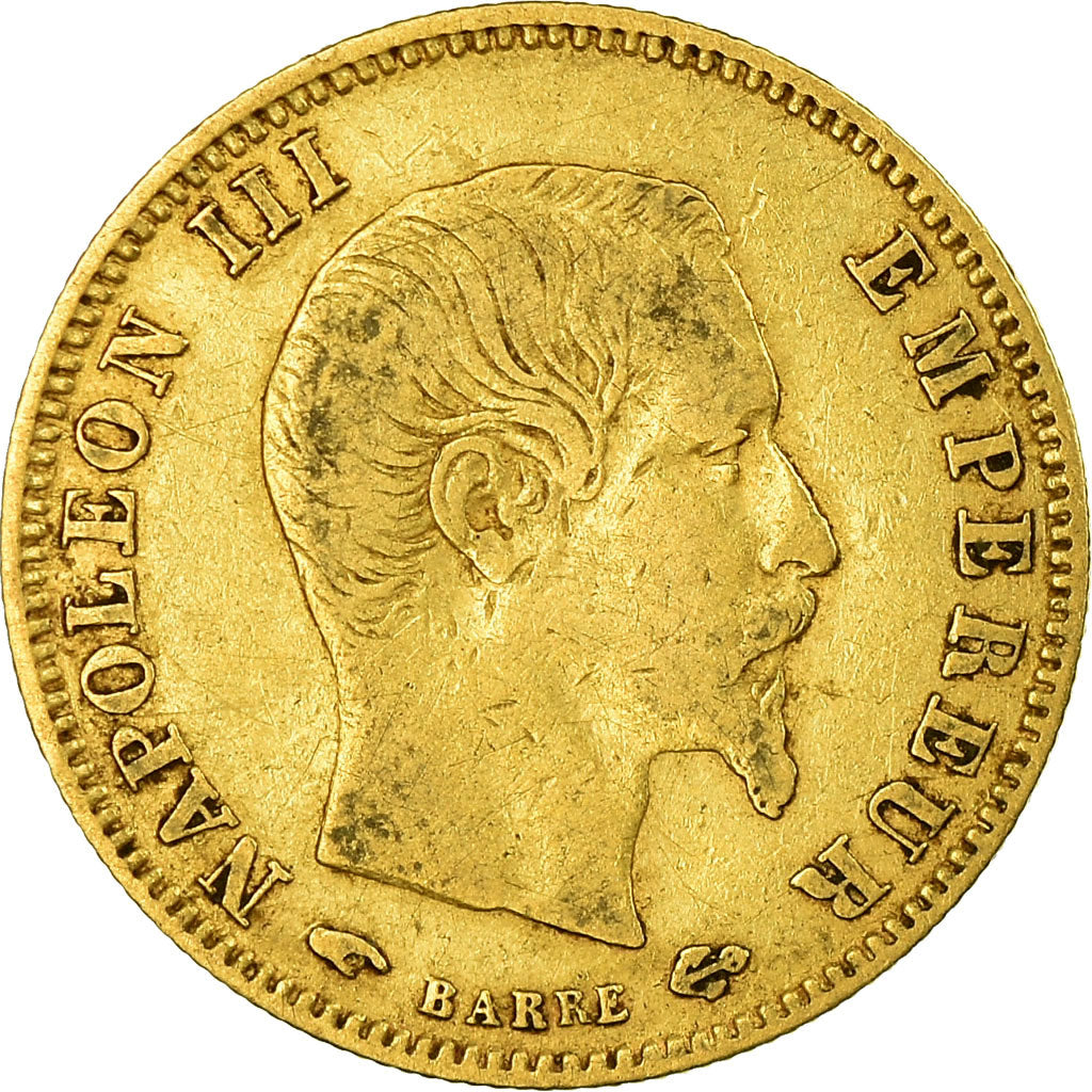 Moeda, França, Napoleon III, Napoléon III, 5 Francs, 1856, Paris, VF(30-35)