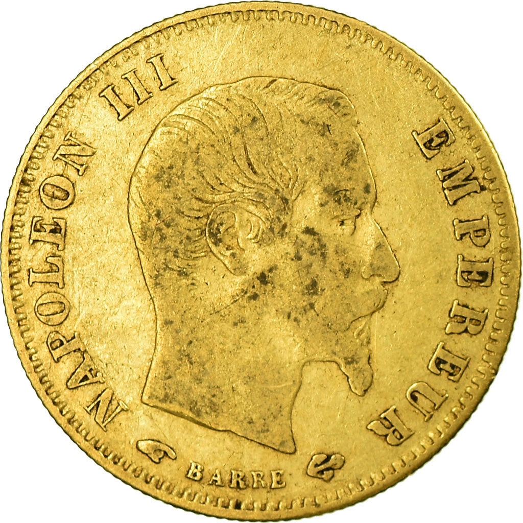 Münze, Frankreich, Napoleon III, Napoléon III, 5 Francs, 1856, Paris, S+