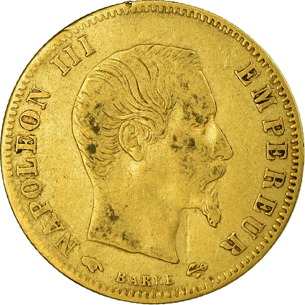 Münze, Frankreich, Napoleon III, Napoléon III, 5 Francs, 1856, Paris, S+