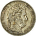 Coin, France, Louis-Philippe, 5 Francs, 1844, Lille, EF(40-45), Silver