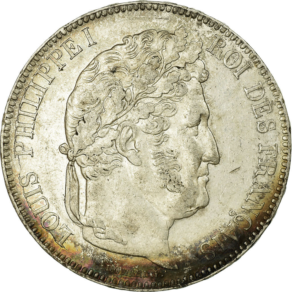 Monnaie, France, Louis-Philippe, 5 Francs, 1842, Lille, TTB+, Argent