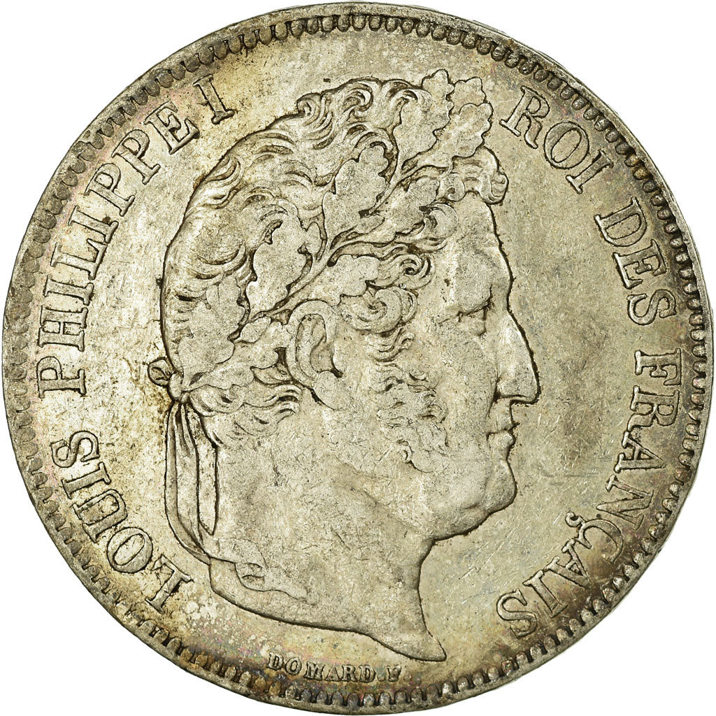 Monnaie, France, Louis-Philippe, 5 Francs, 1833, Lille, TTB, Argent