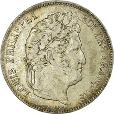 Monnaie, France, Louis-Philippe, 5 Francs, 1833, Lille, TTB, Argent