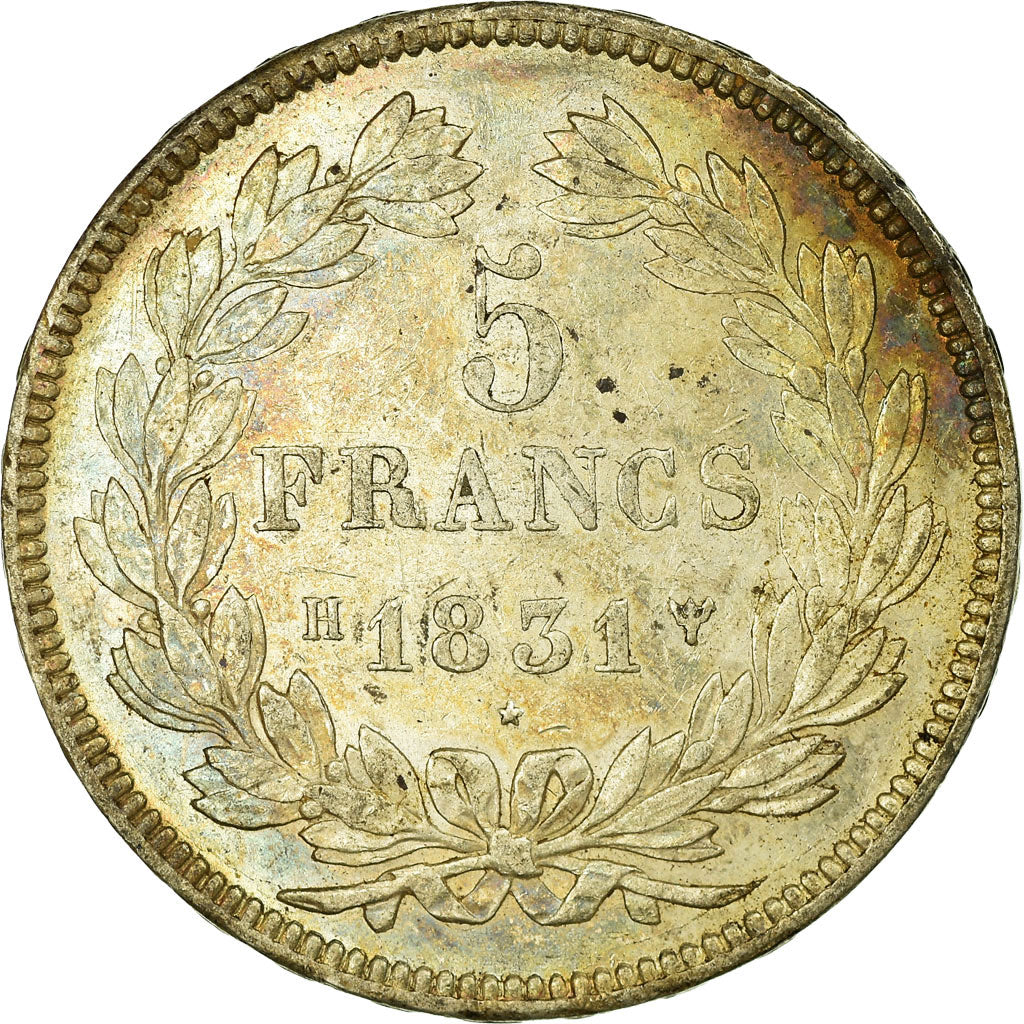 Monnaie, France, Louis-Philippe, 5 Francs, 1831, La Rochelle, TTB, Argent