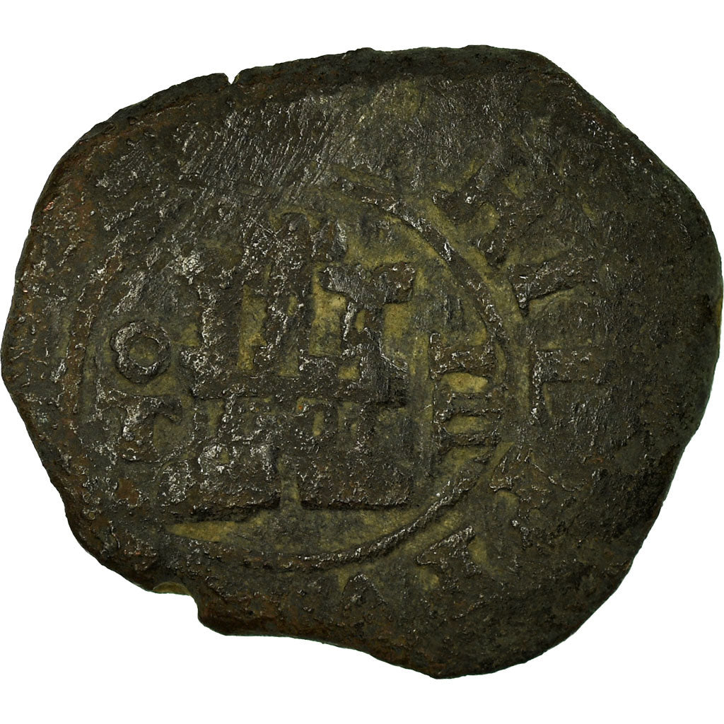 Coin, Spain, Philip III, 4 maravedis, Toledo, VF(20-25), Copper