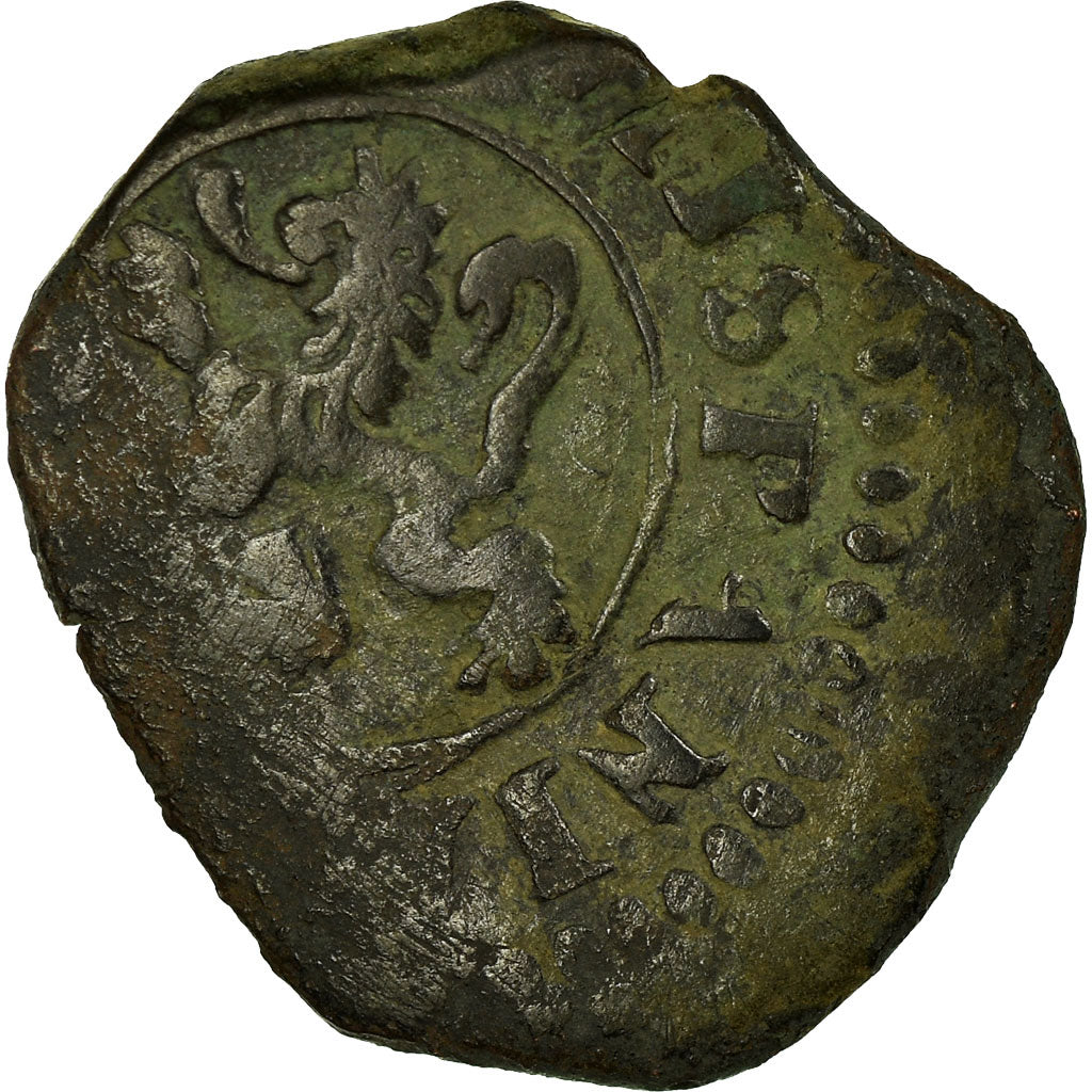 Coin, Spain, Philip III, 4 maravedis, Toledo, VF(20-25), Copper