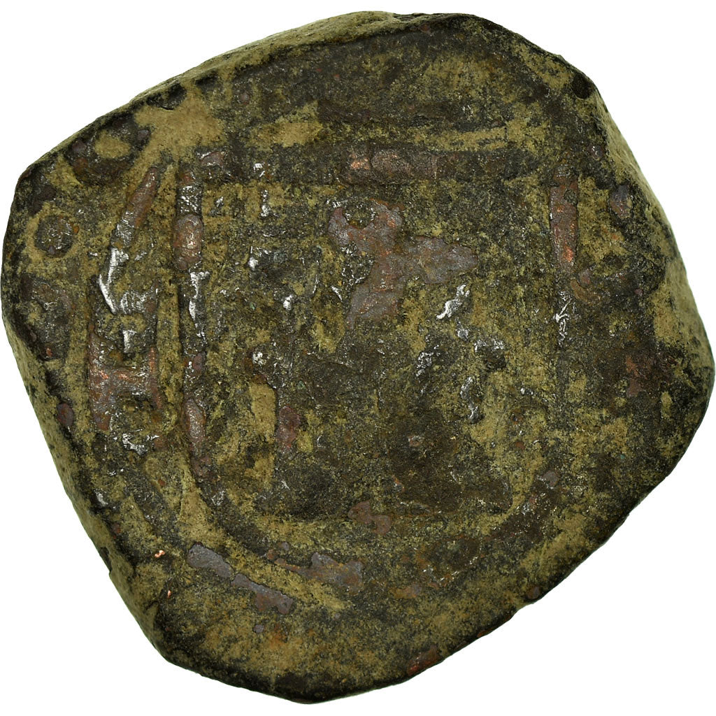 Moneta, Hiszpania, Philip IV, 8 Maravedis, 1623, Segovia, F(12-15), Bronze