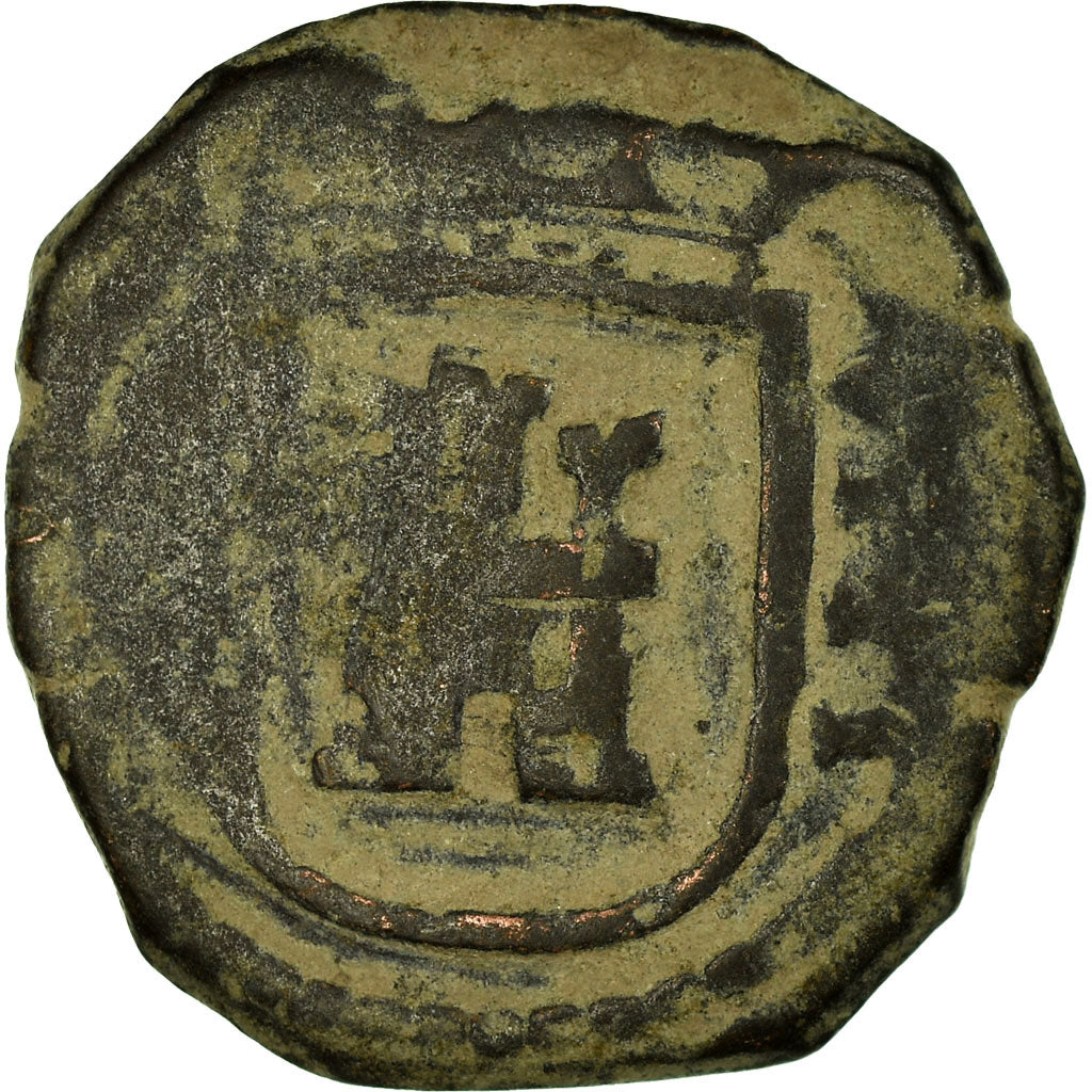 Coin, Spain, Philip IV, 8 Maravedis, 1623, VF(20-25), Copper