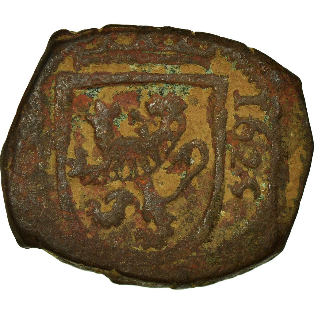 Coin, Spain, Philip IV, 8 Maravedis, 1625, Cuenca, VF(30-35), Copper