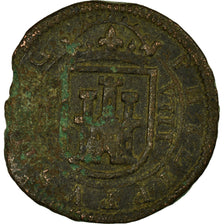 Coin, Spain, Philip III, 8 Maravedis, 1602, Segovia, VF(30-35), Copper, KM:16