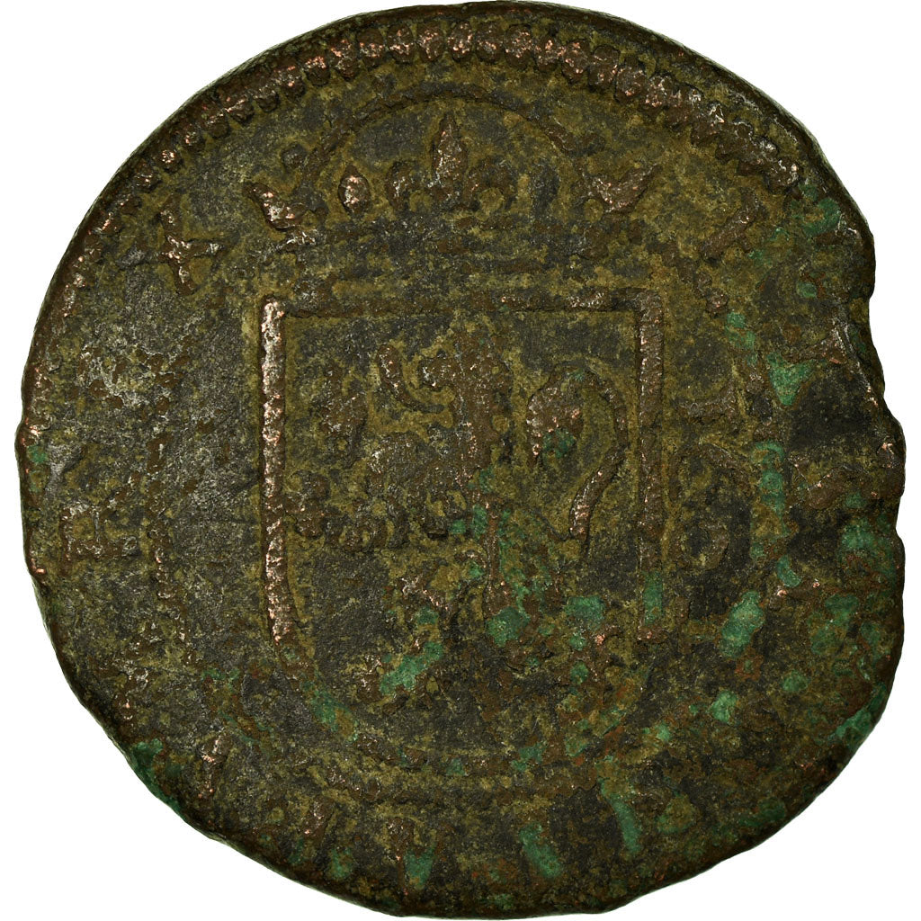 Coin, Spain, Philip III, 8 Maravedis, 1602, Segovia, VF(30-35), Copper, KM:16