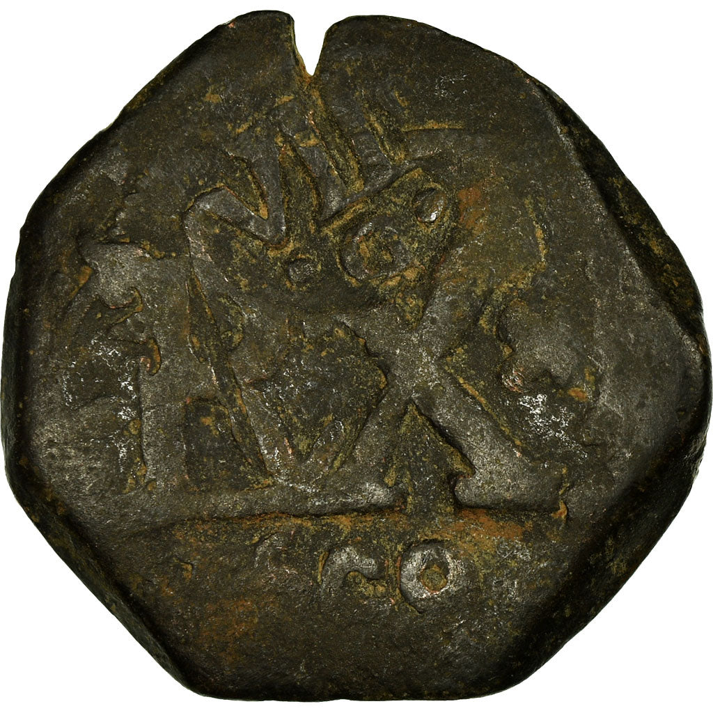 Coin, Spain, Philip IV, 8 Maravedis, 1659, Granada, VF(30-35), Copper