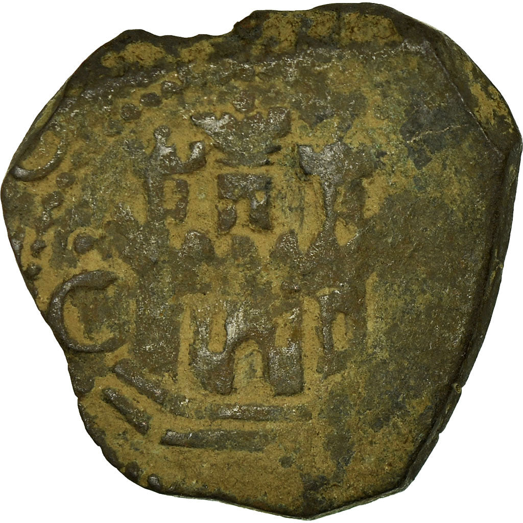 Coin, Spain, Philip II, 2 Maravedis, Cuenca, VF(20-25), Copper