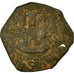 Coin, Spain, Philip II, 2 Maravedis, Cuenca, VF(20-25), Copper