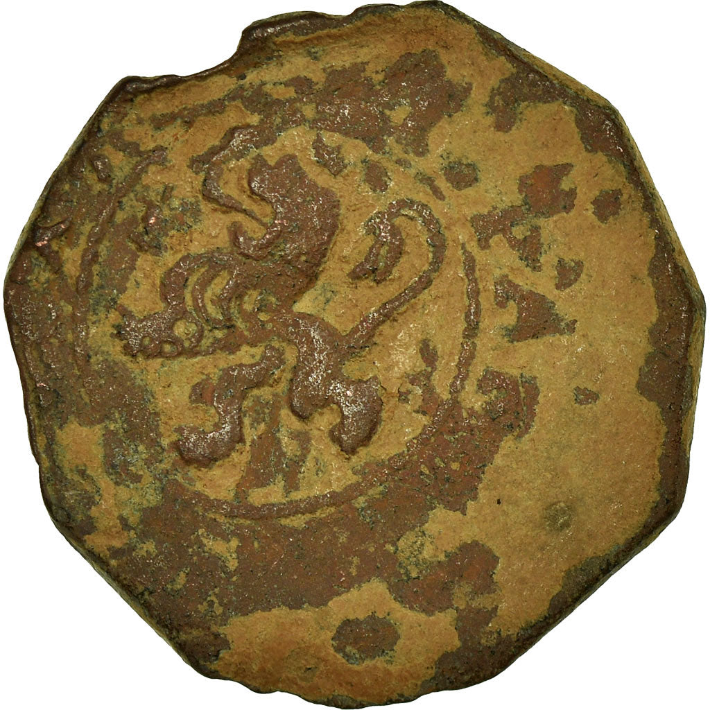 Coin, Spain, Philip III, 4 maravedis, Cuenca, VF(20-25), Copper