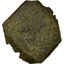 Coin, Spain, Philip III, 4 maravedis, Cuenca, F(12-15), Copper