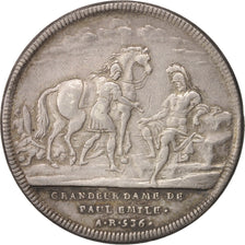 Switzerland, Medal, Lucius Aemilius Paullus, History, 1743, Dassier, EF(40-45)