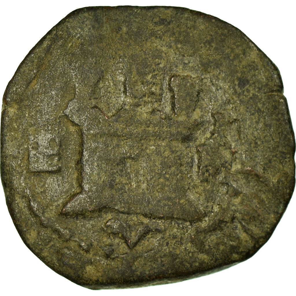 Coin, Spain, Philip II, 2 Maravedis, Segovia, F(12-15), Copper