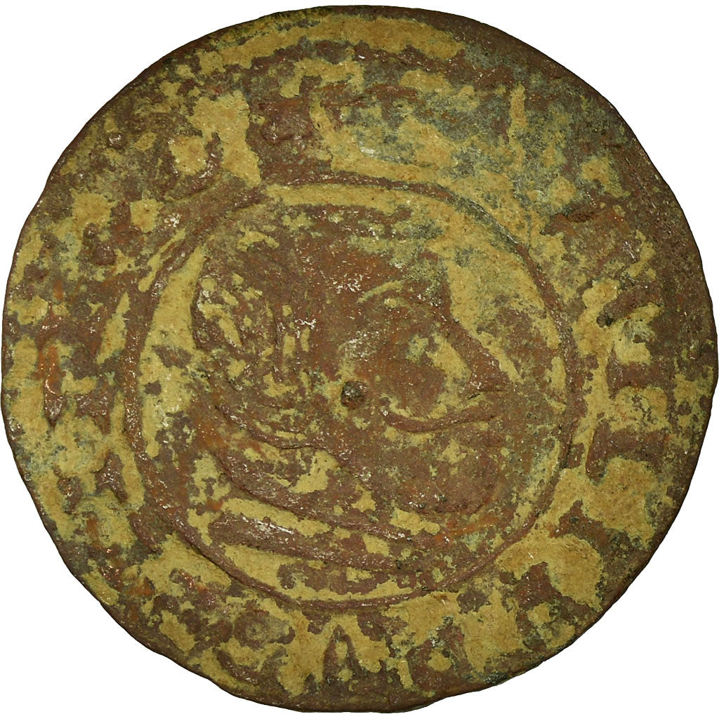 Coin, Spain, Philip IV, 8 Maravedis, 1661, VF(20-25), Copper