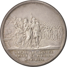 Switzerland, Medal, Publius Decius Mus, History, 1743, Dassier, EF(40-45)