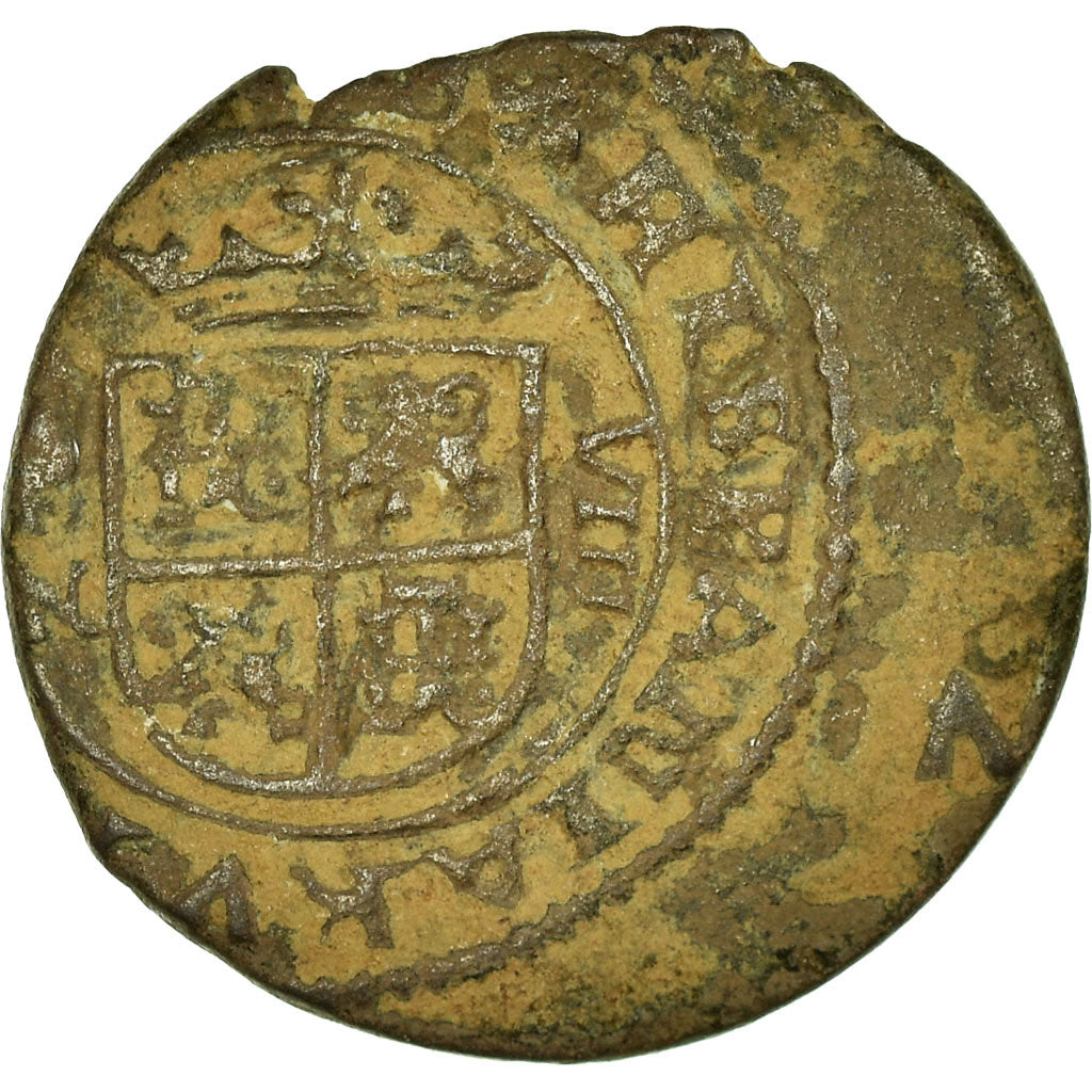 Coin, Spain, Philip IV, 8 Maravedis, Granada, VF(30-35), Copper