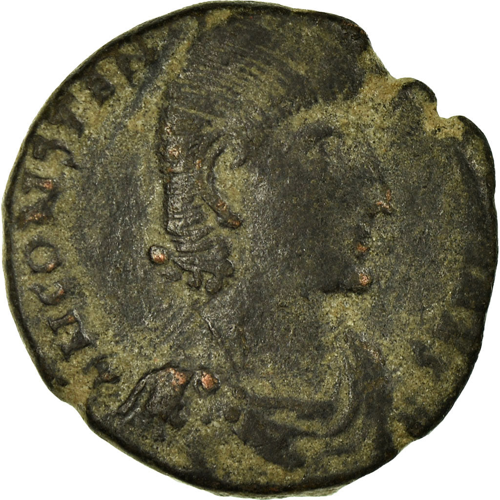 Coin, Constantius Gallus, Follis, 354, Alexandria, VF(30-35), Copper, RIC:81