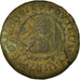 Moneta, Spagna, Philip V, 2 Maravedis, 1744, Segovia, MB, Rame, KM:366