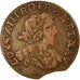 Monnaie, France, Louis XIII, Double Tournois, 1638, Vallée du Rhône, TB+