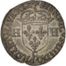 France, Douzain with 2H, 1593, Saint Lô, Silver, Duplessy:1247A