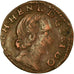 Moneta, Francia, ORANGE, Guillaume-Henri, Denier Tournois, 1653, Orange, MB+