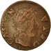 Münze, Frankreich, DOMBES, Gaston d'Orléans, Denier Tournois, 1654, Trévoux