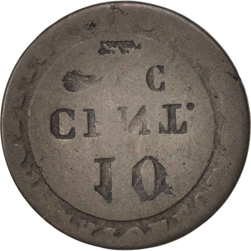 Coin, German States, WESTPHALIA, Jerome, 10 Centimes, 1812, Cassel, VF(30-35)