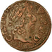 Coin, France, DOMBES, Gaston d'Orléans, Denier Tournois, 1654, Trévoux
