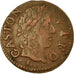 Monnaie, France, DOMBES, Gaston d'Orléans, Denier Tournois, 1653, Trévoux