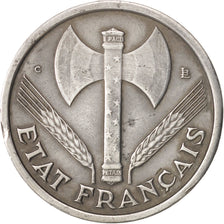 Coin, France, Bazor, Franc, 1944, Castelsarrasin, EF(40-45), Aluminum, KM:902.3